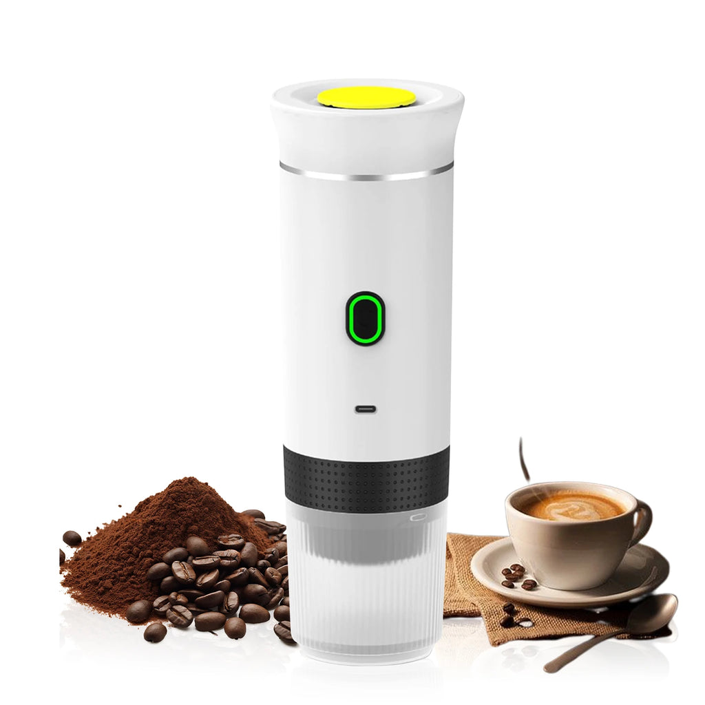 Caffettiera elettrica portatile a capsule, caffettiera per espresso, pompa di riscaldamento senza fili, macchina per caffè da viaggio e per auto, caffettiera 3 in 1
