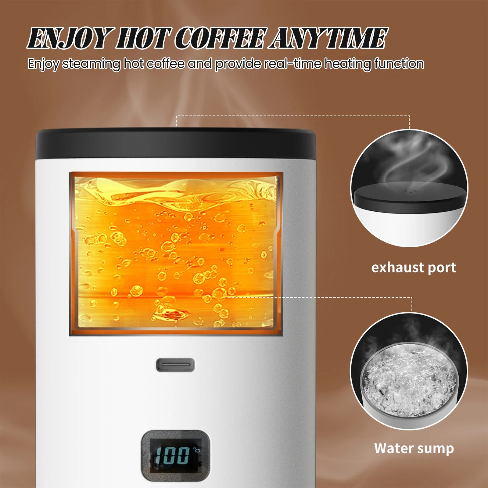 Caffettiera elettrica portatile a capsule, caffettiera per espresso, pompa di riscaldamento senza fili, macchina per caffè da viaggio e per auto, caffettiera 3 in 1