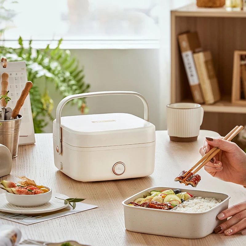 Contenitore per il pranzo elettrico da 1 litro, cuociriso portatile, contenitore per il pranzo ...