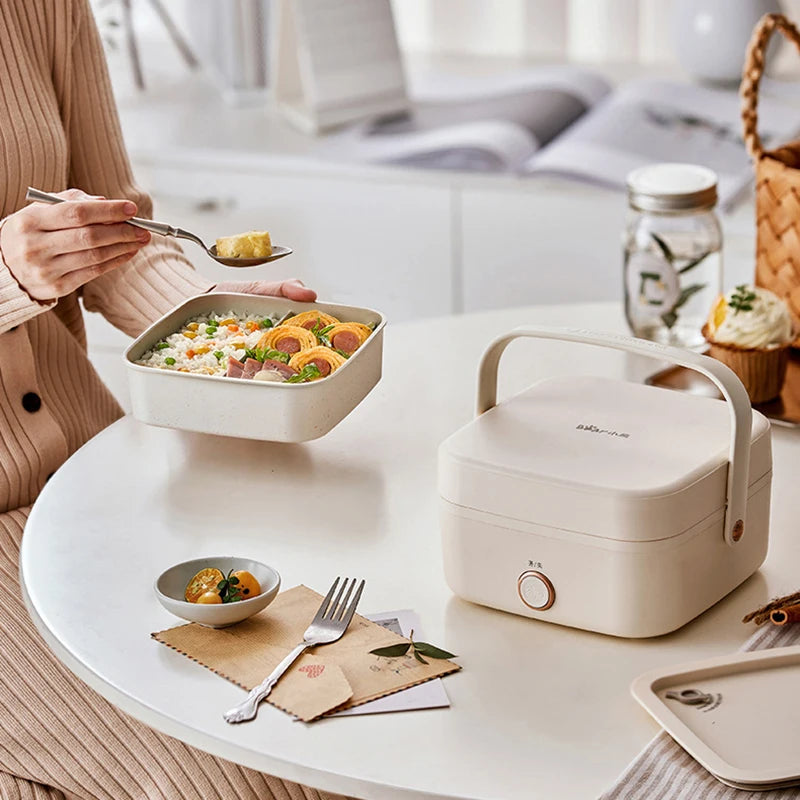 Contenitore per il pranzo elettrico da 1 litro, cuociriso portatile, contenitore per il pranzo ...