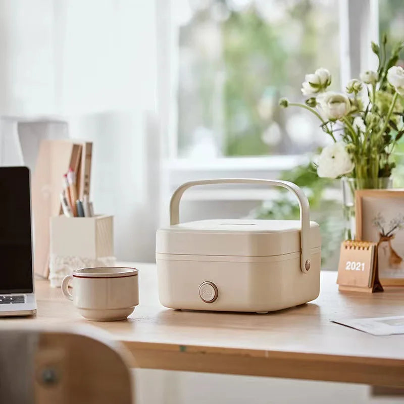 Contenitore per il pranzo elettrico da 1 litro, cuociriso portatile, contenitore per il pranzo ...