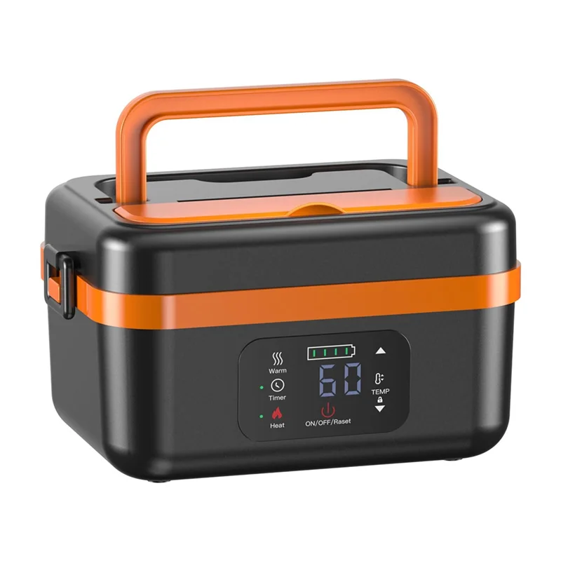 microonde portatile-Scatola per il pranzo elettrica senza fili, scaldavivande autoriscaldante ricaricabile con batteria da 16000 mAh, per lavoro/viaggi/auto/ufficio